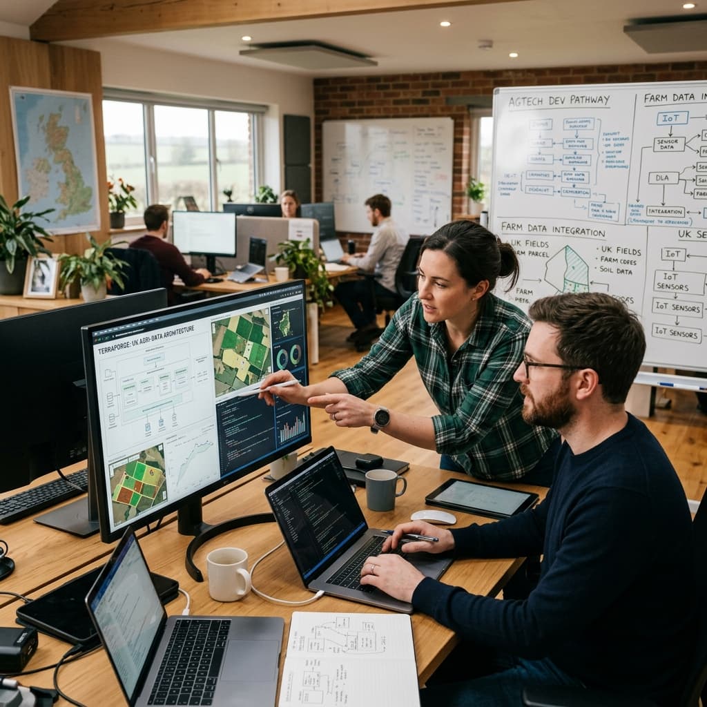 AgrSync team collaborating